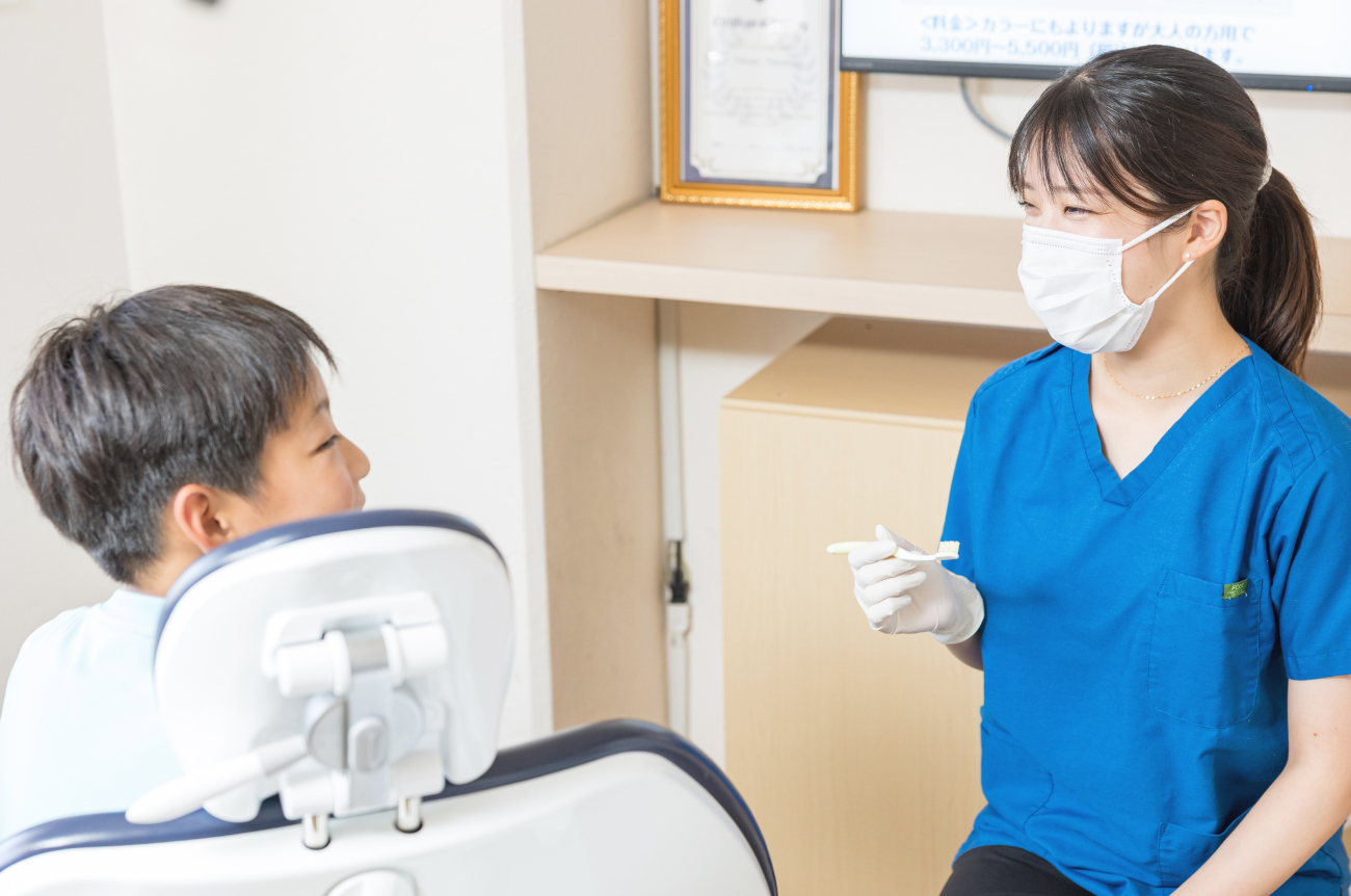 お子様に無理をさせないやさしい小児矯正